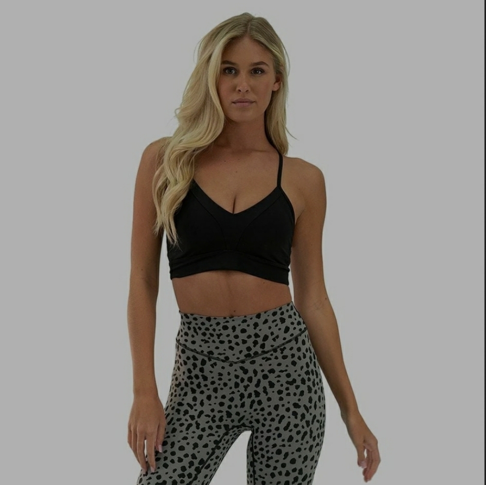 The Lux Form Bra- Midnight